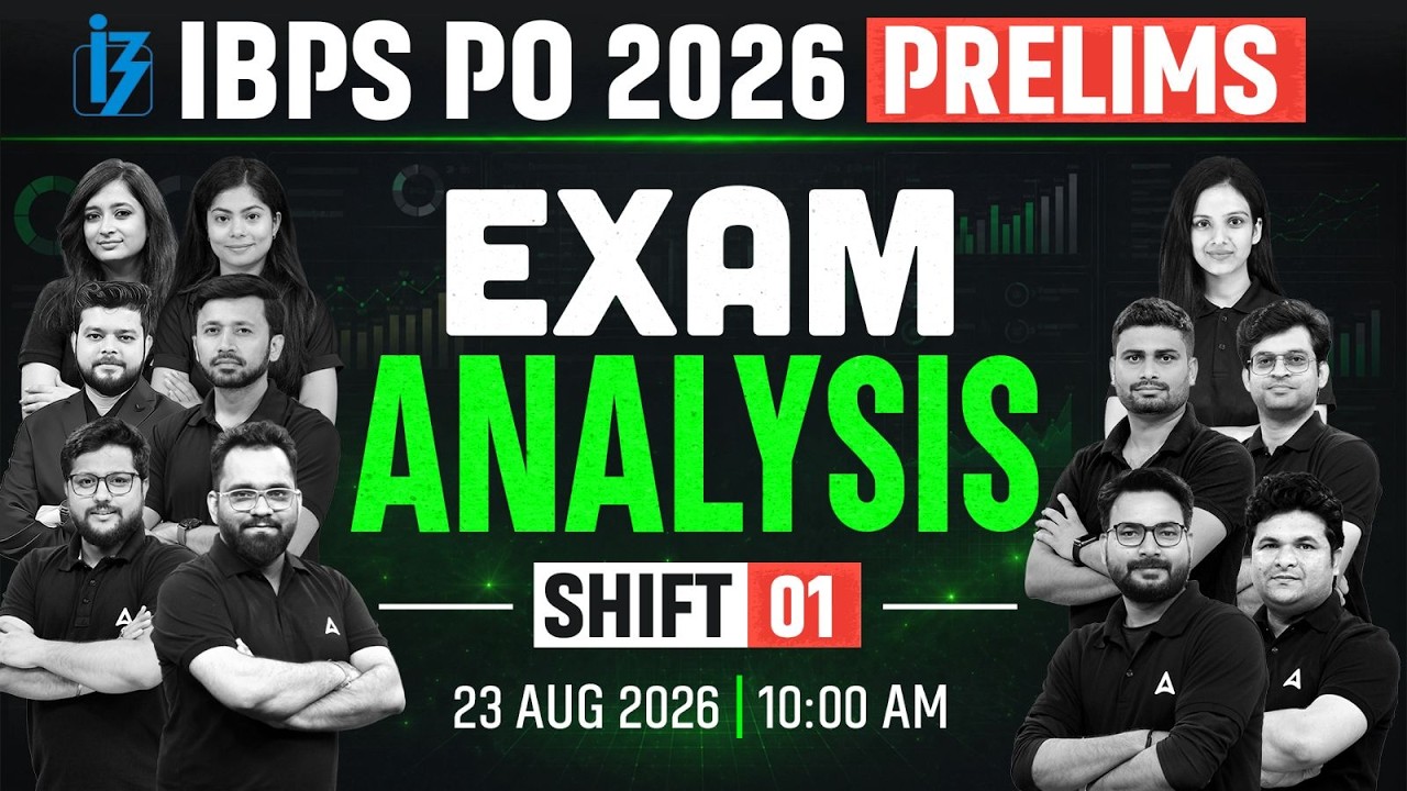 IBPS PO 2026 Exam Analysis | Shift 1 | Difficulty Level, Good Attempts & Questions