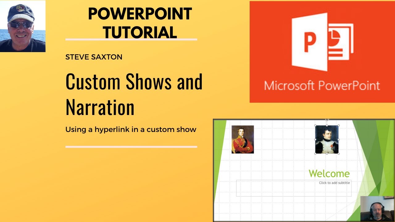 How to create Custom shows and use narration in Microsoft PowerPoint