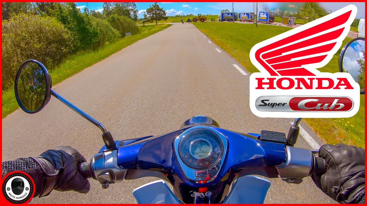Modern Retro 125cc  | Test Ride | First Time Riding A Honda Super Cub - Most Popular Motorcycle