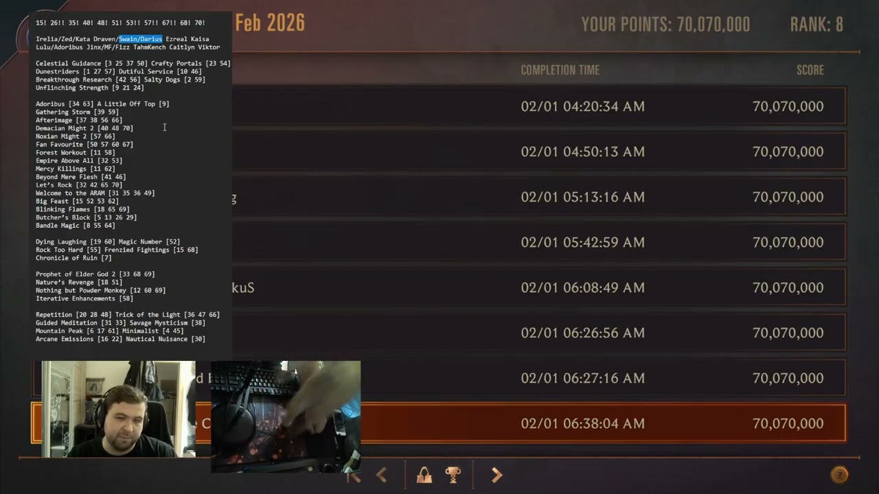 РАЗЪЯСНЯЮ Ежемесячные Испытания Февраль 2026 (Гайд для 2-4⭐F2P) | Путь Чемпионов Легенды Рунтерры