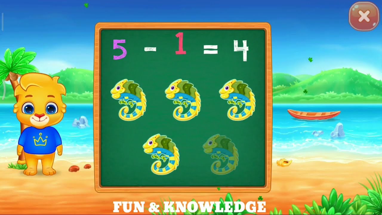 Subtracting fun for kids | Lucas & Ruby Video | FUN & KNOWLEDGE