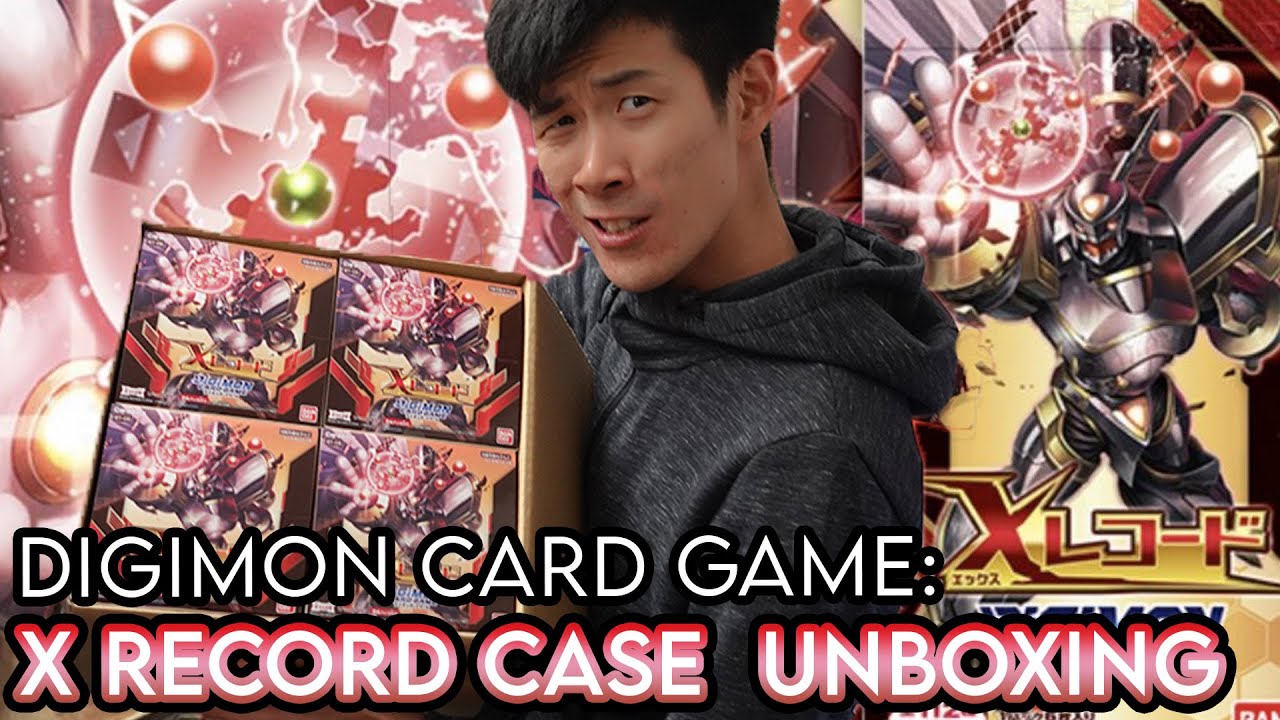 Открытие кейса BT-09 X Record! (Карточная игра Digimon)