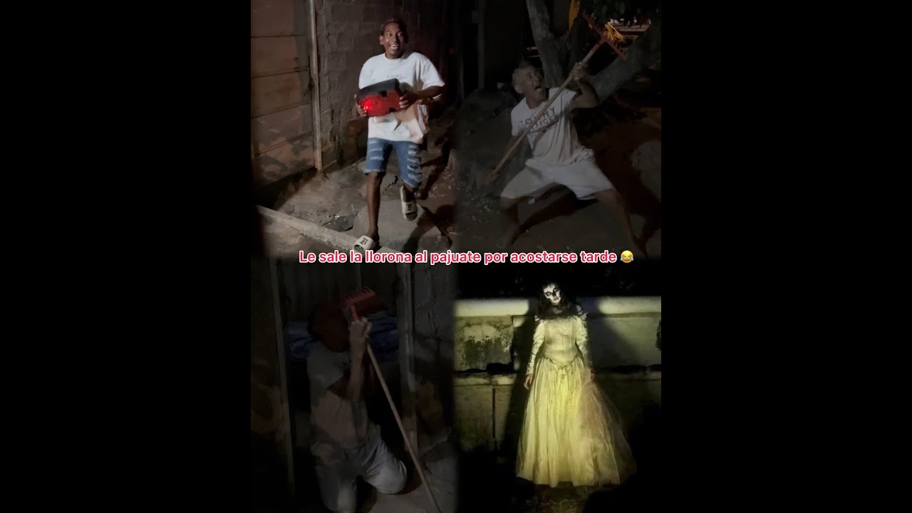 broma al pajuate, le salió la llorona por acostarse tarde 😂🤣