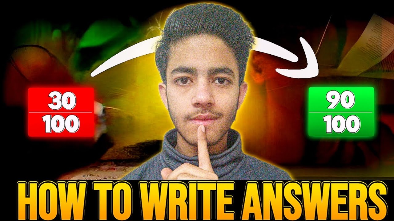How To Write Answers in Exams 🔥 | Score More Marks in Board Exams