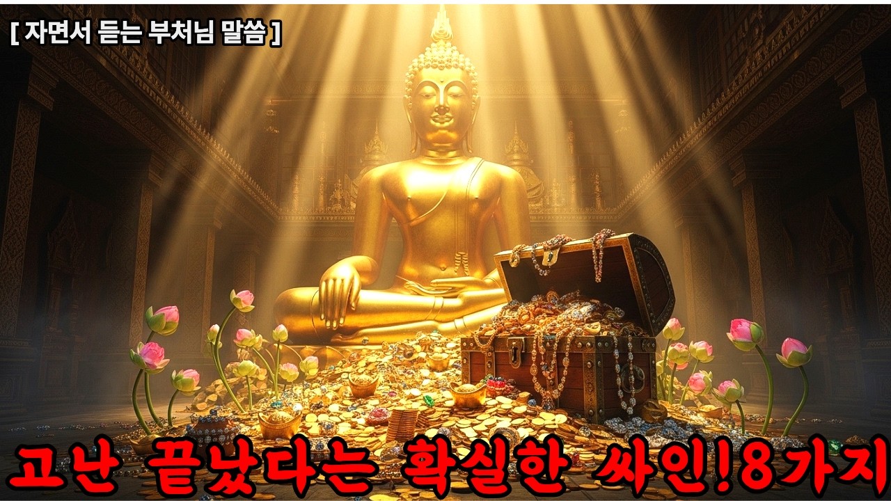 대운이 코앞! 당신의 인생을 바꿀 8가지 강력한 신호를 확인하세요!