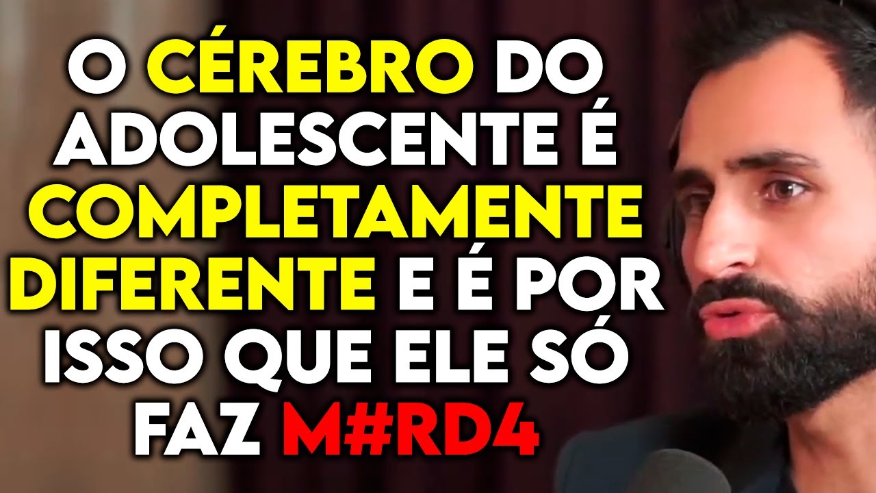 NEUROCIENTISTA EXPLICA PORQUÊ OS ADOLESCENTES SÓ FAZEM BESTEIRA | Lutz Podcast