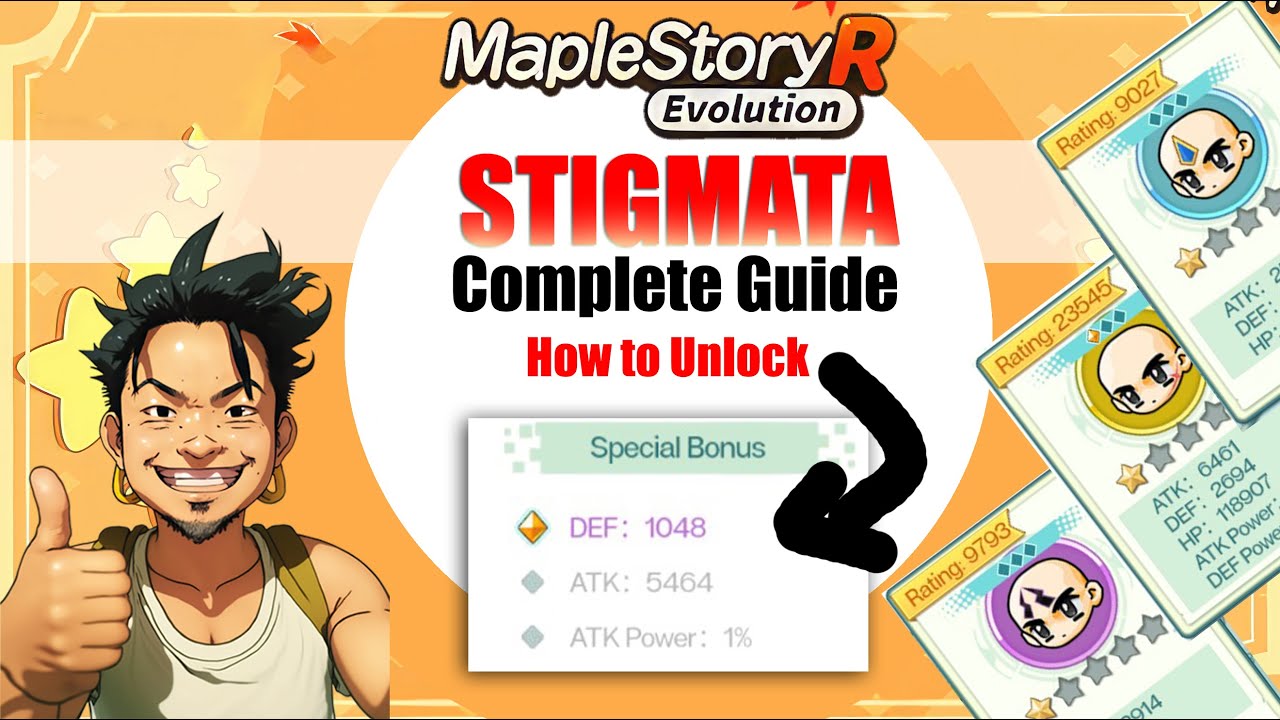 Maplestory R Evolution - Stigmata Complete Guide