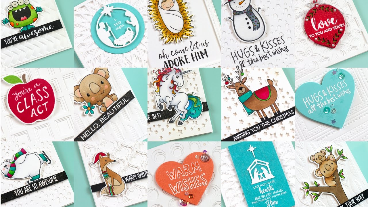 Crafting On-The-Go and Simple Textured Cards