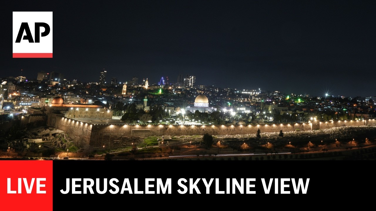 LIVE: Jerusalem skyline as Iran war continues