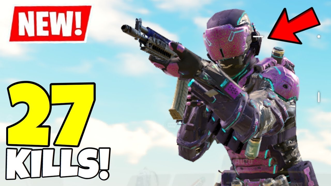 *NEW* SPECTRE GEIST SKIN GAMEPLAY IN CALL OF DUTY MOBILE BATTLE ROYALE!