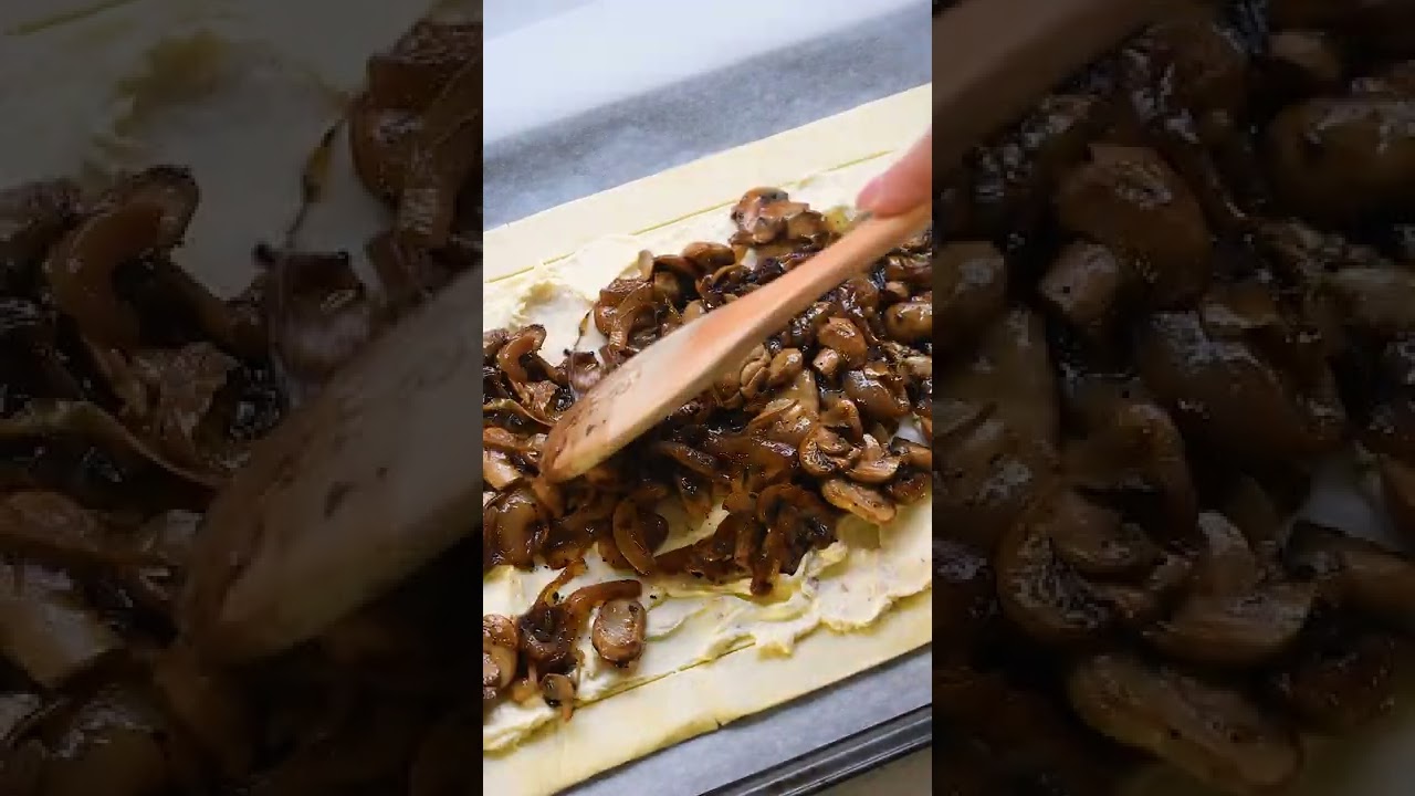 Caramelized Onion & Mushroom Tart