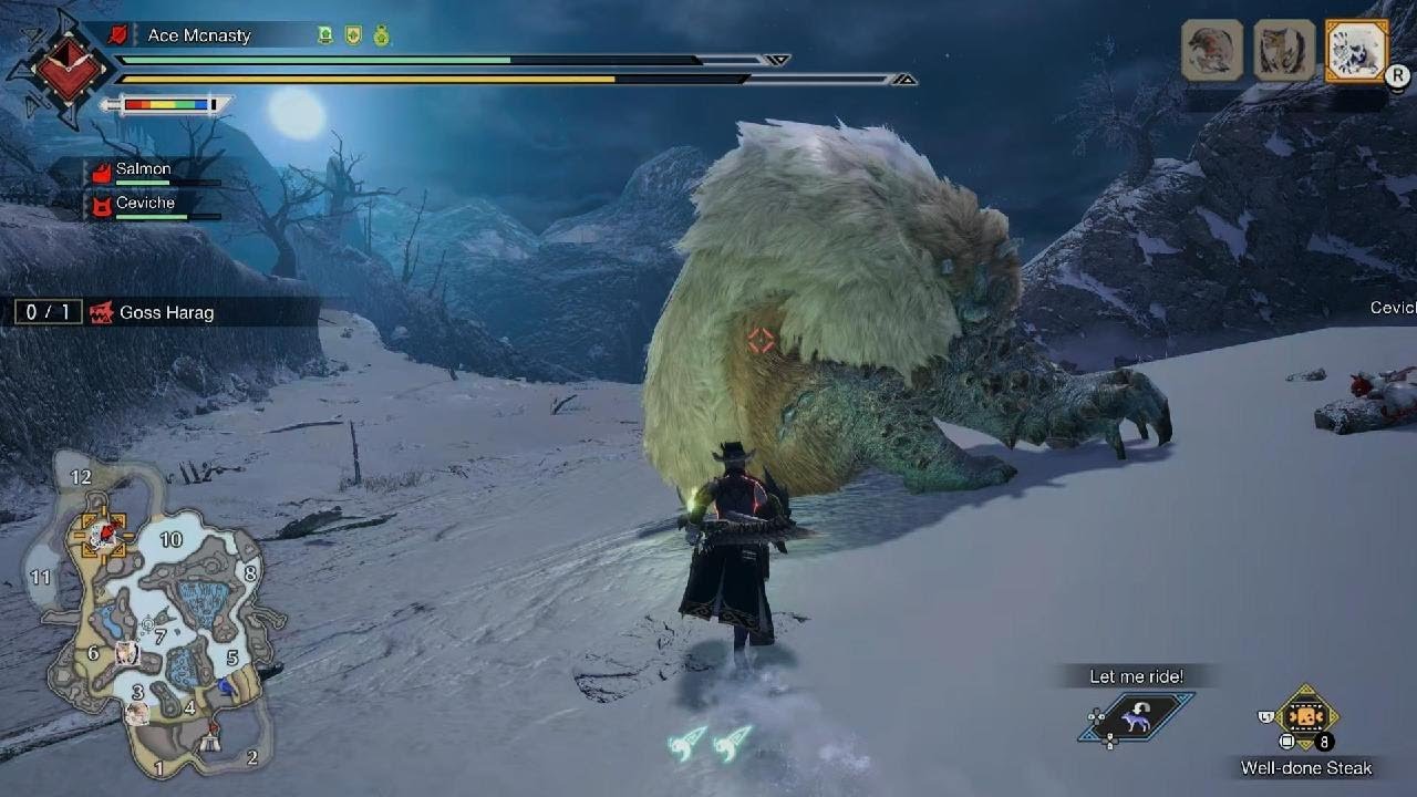Monster Hunter Rise- fun with Goss Harag 