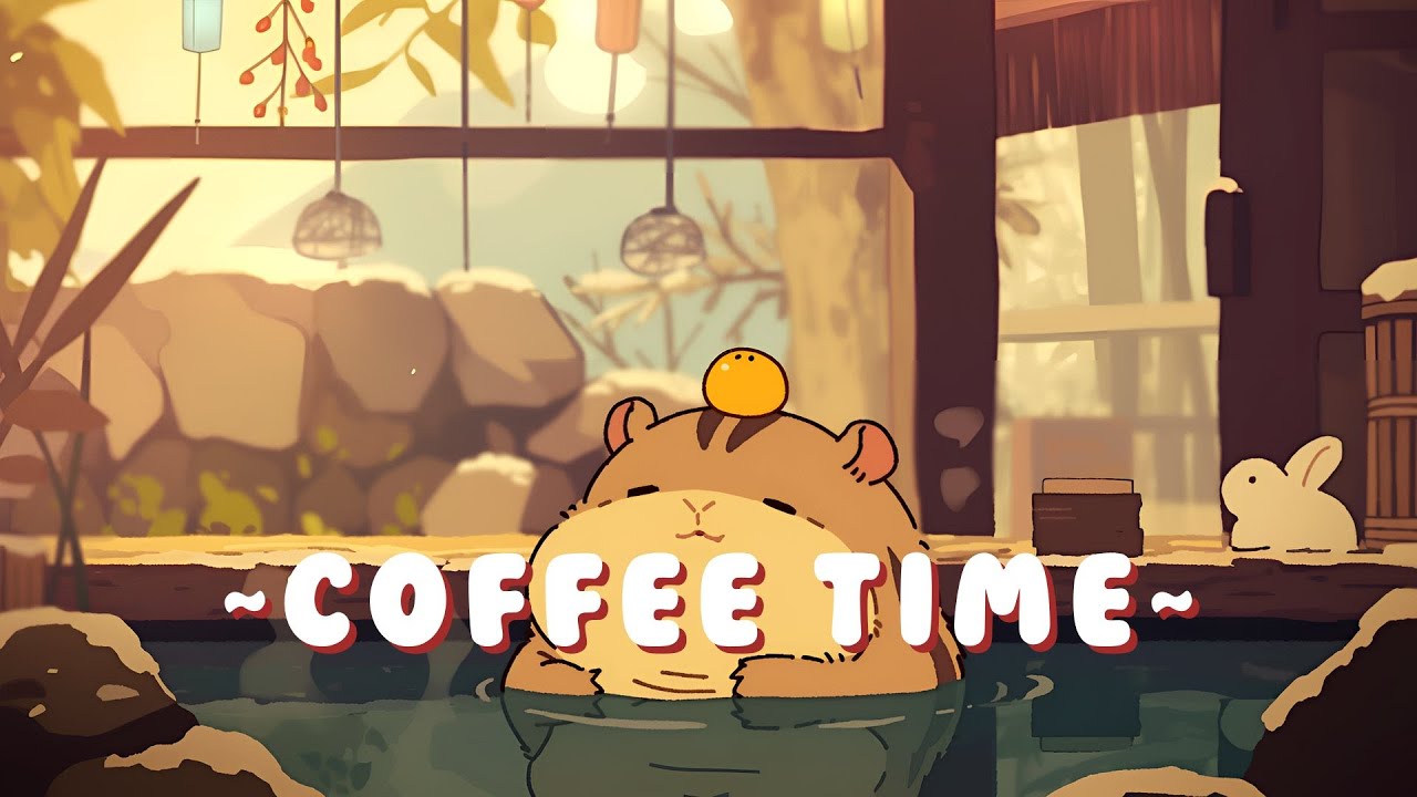 Capybara Study Beats - Peaceful Lofi Hip Hop Beats ~ Chill Session ~ 📚 🎵