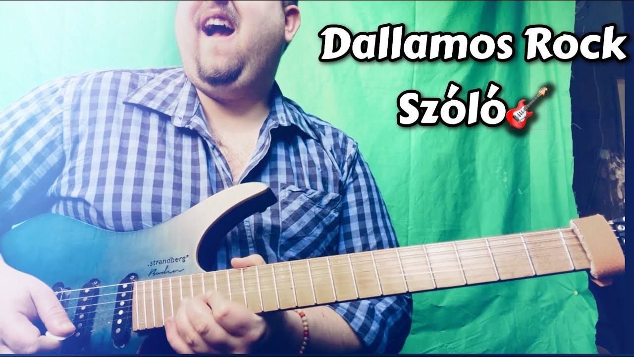 Dallamos Rock Futamok-Git&aacute;r Oktat&oacute; Vide&oacute;🎸🔥🔥🔥(Tab⬇️) #git&aacute;rlecke #gitar #rockzene
