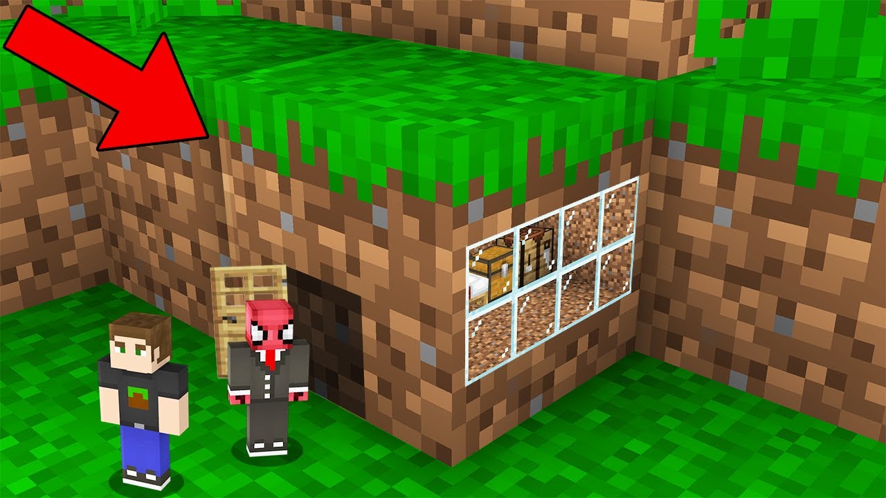 Minecraft AMA Blokların İçine Girdim