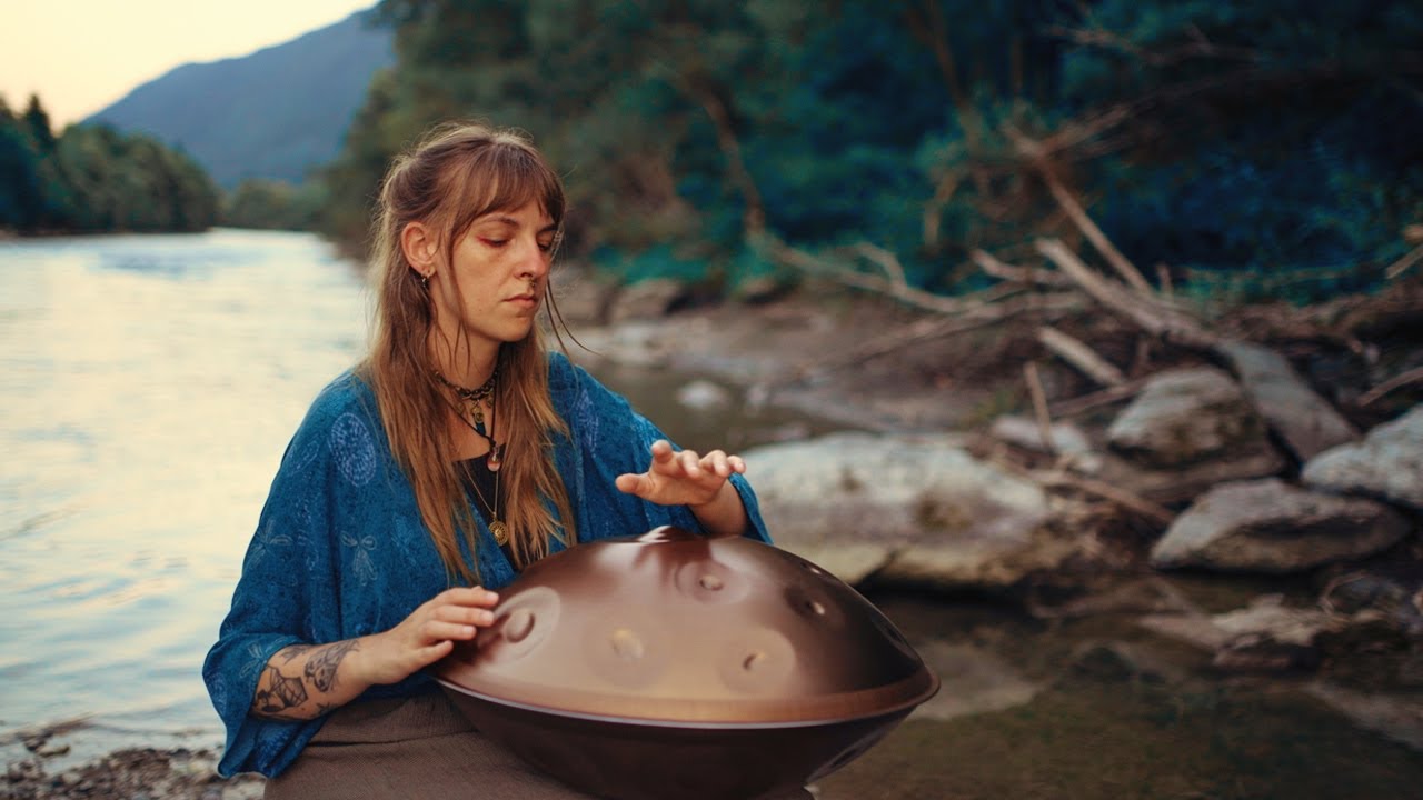 Eternal Flow | 1 Hour Handpan Meditation Music & Nature Sounds | Changeofcolours | Ayasa E Amara