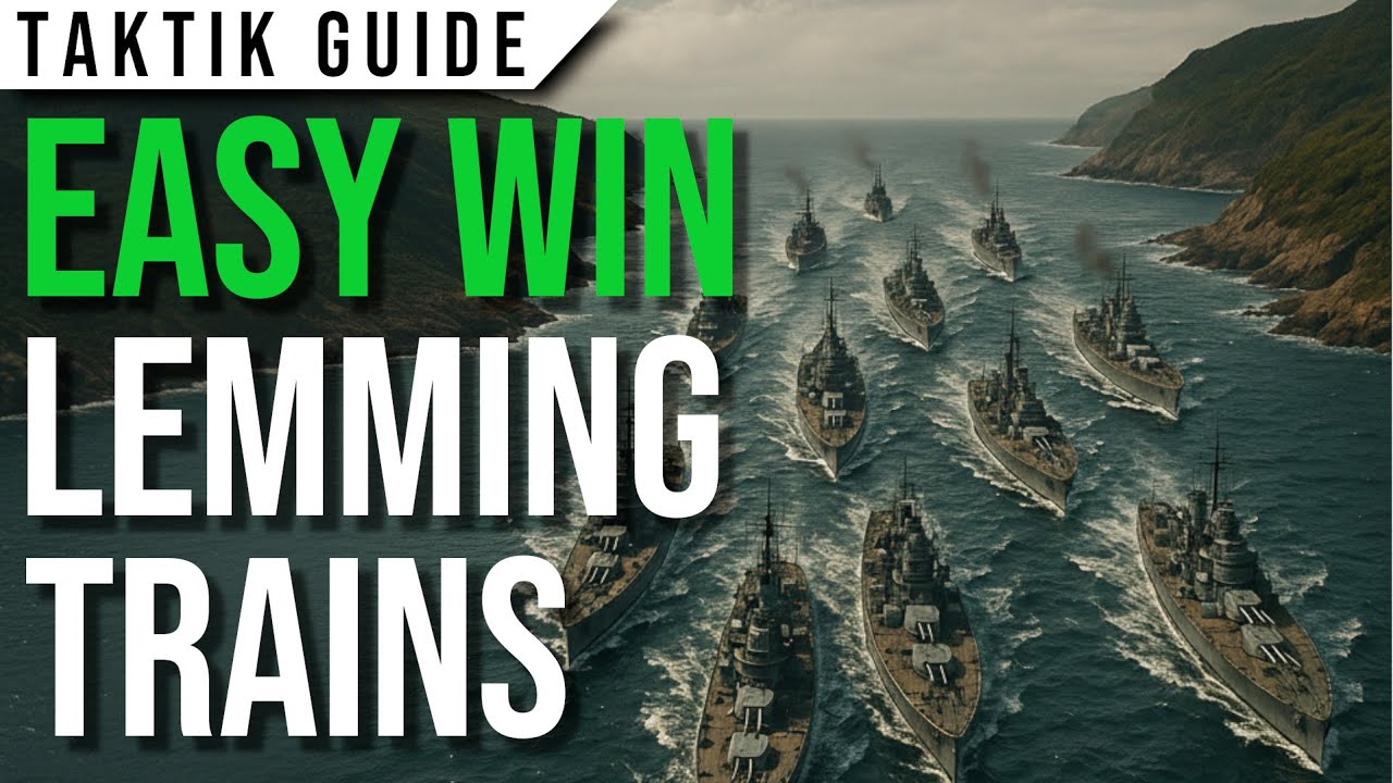 (Anti) Lemming Train Anfänger Guide (World of Warships Tutorial)