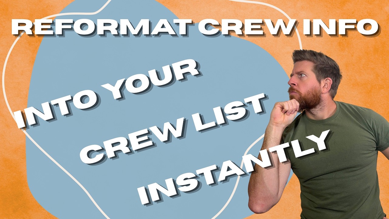 Stop Manually Reformatting Contact Info — Do This Instead