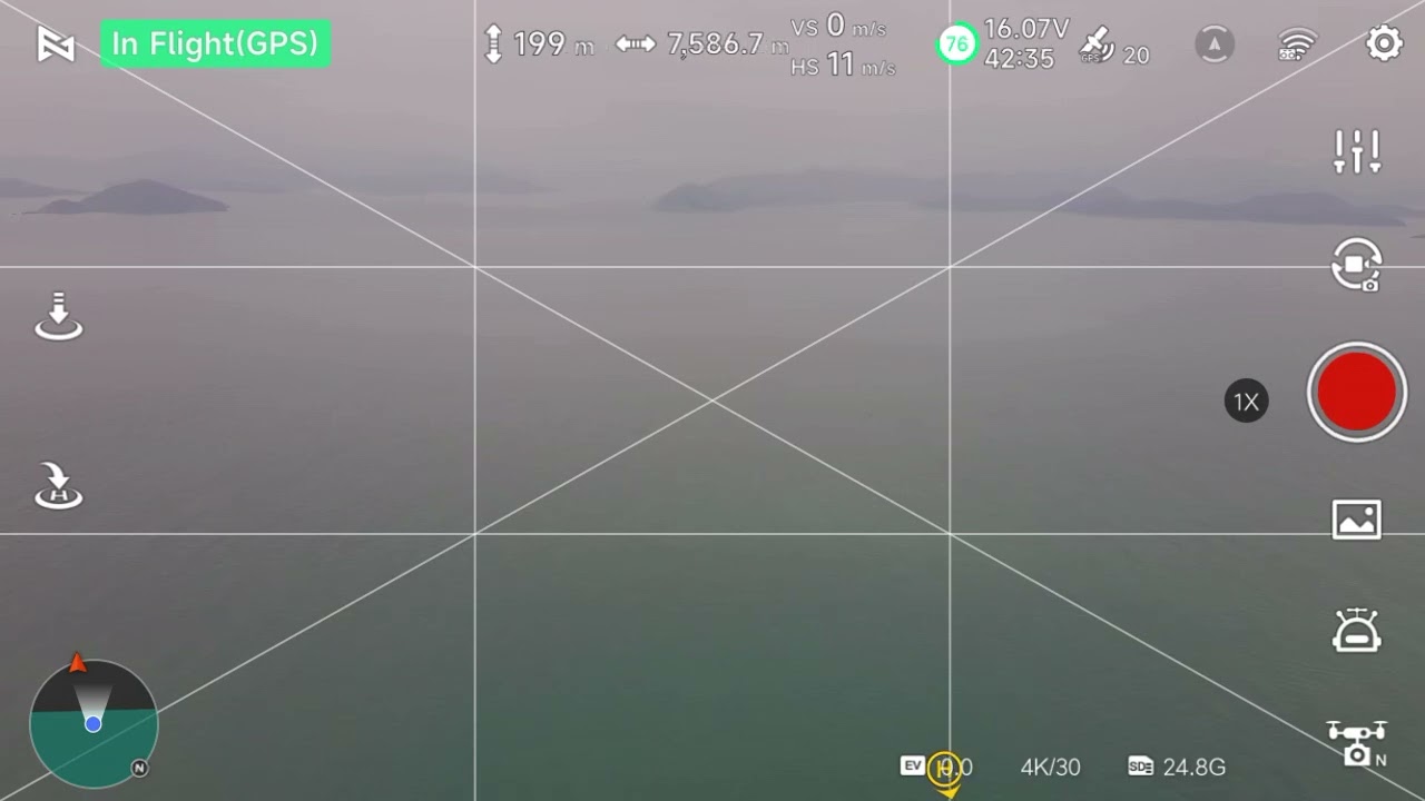Fimi X8 pro range test----27.2km(13.6km go and back)
