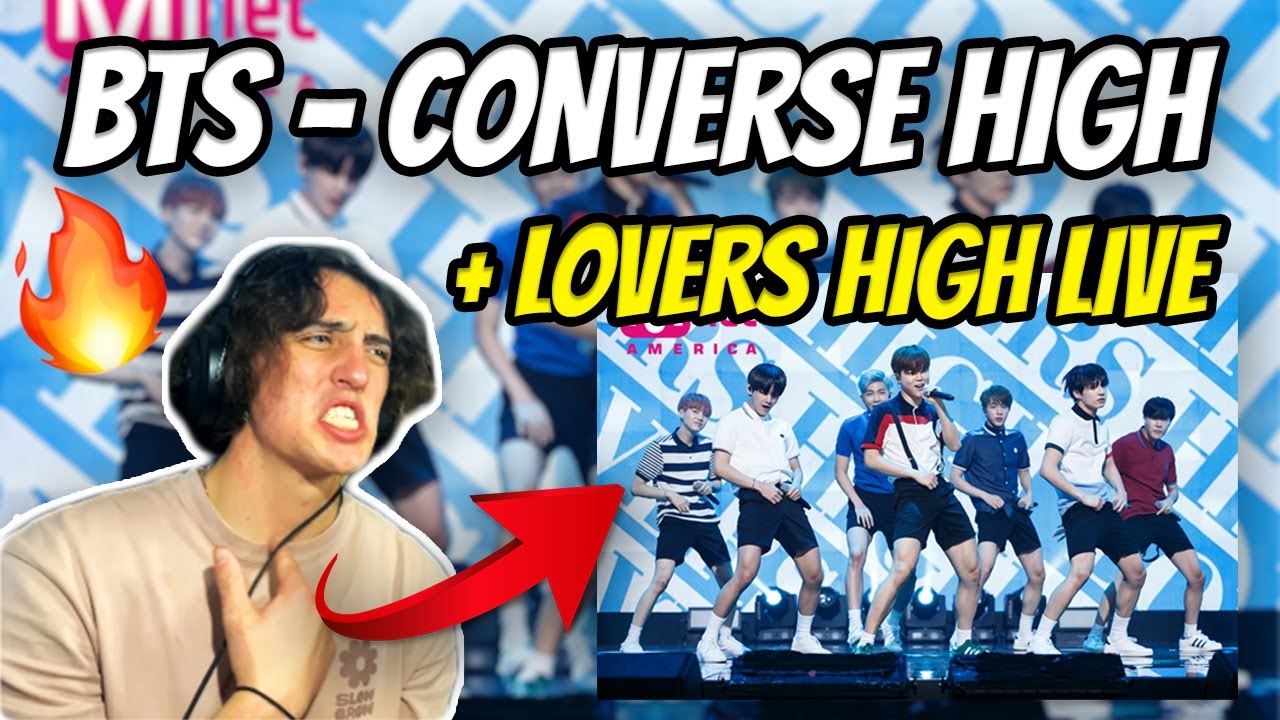 South African Reacts To BTS (방탄소년단) - Converse High + LOVERS HIGH PERFORMANCE !!!