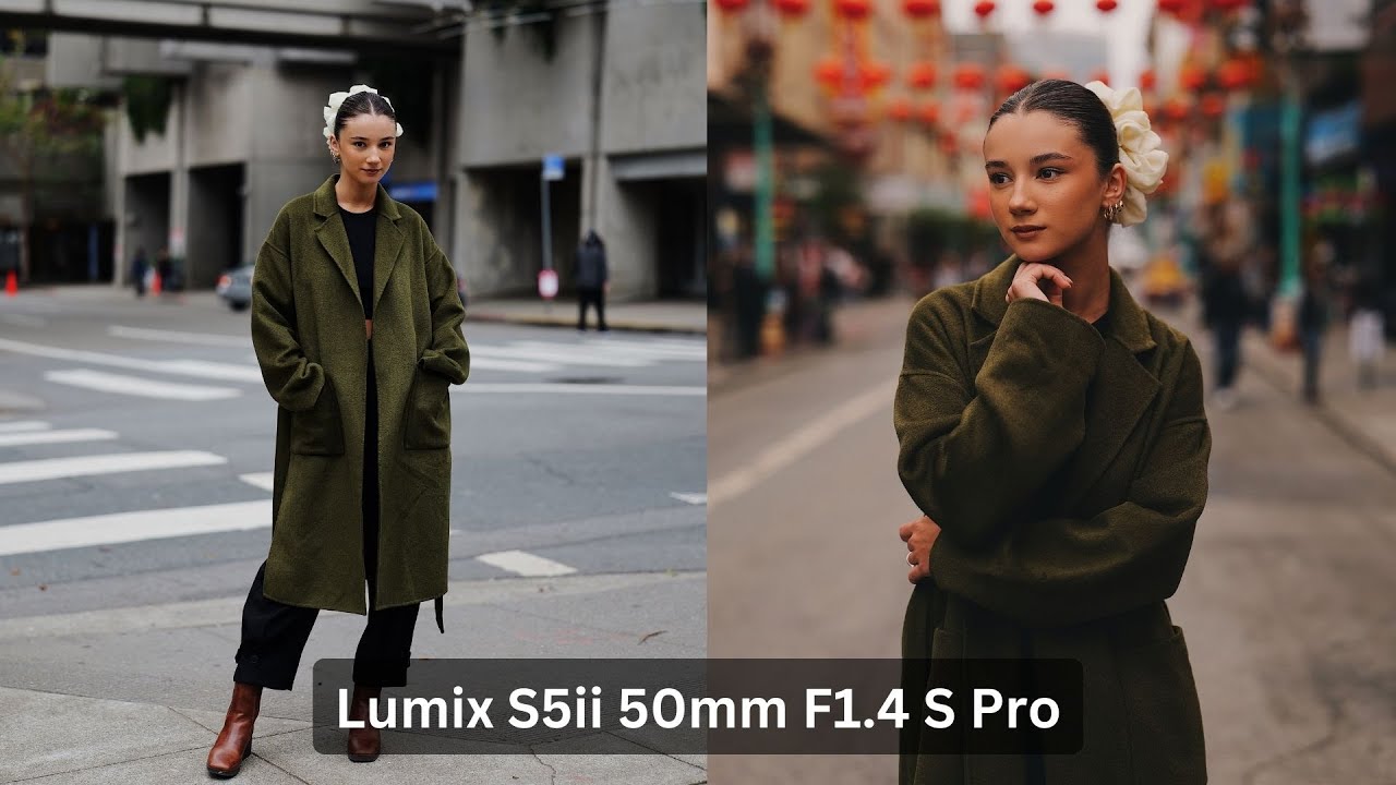 Lumix S5II for Fall Style Portraits in the City | Lumix 50mm F1.4 S Pro
