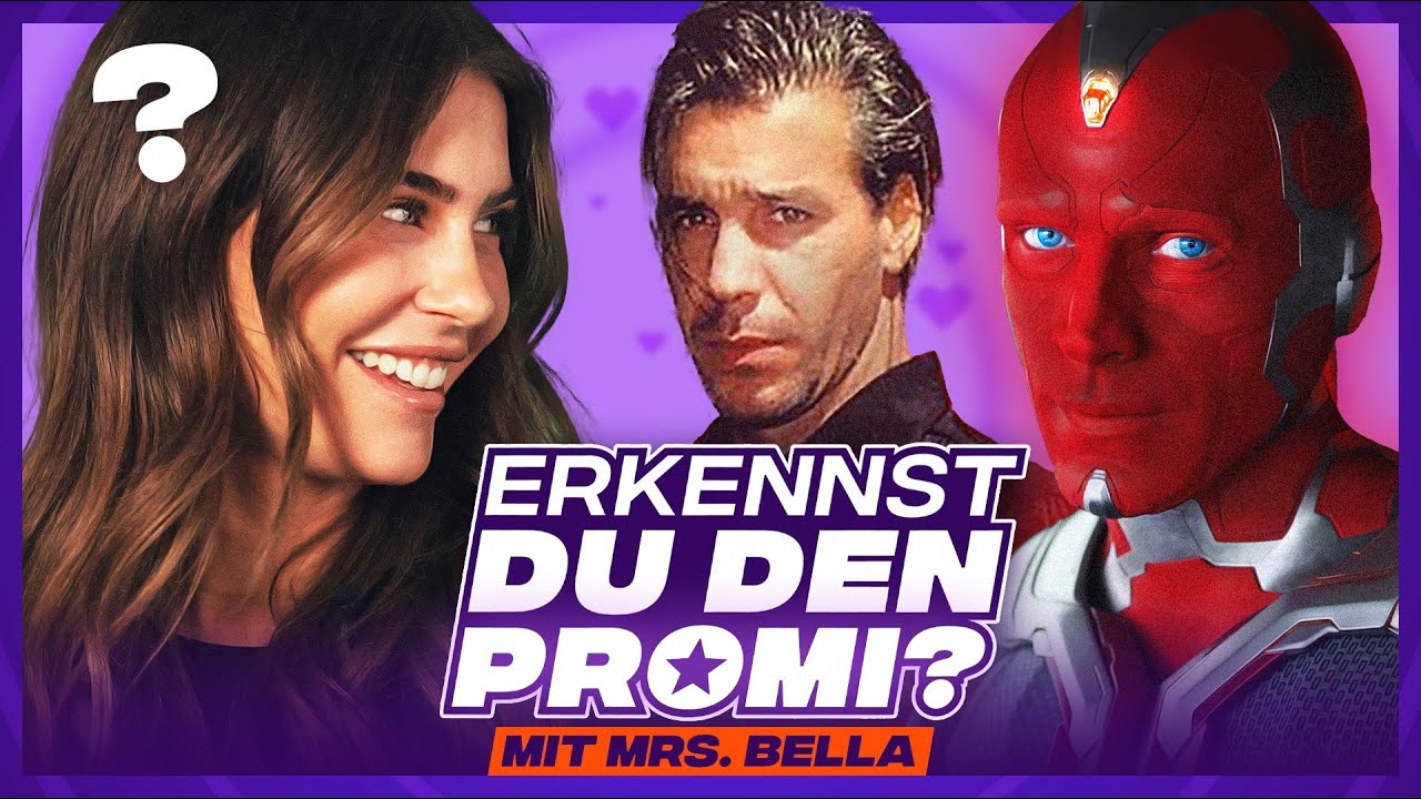 Erkennst DU den Promi? (mit MRS. BELLA)