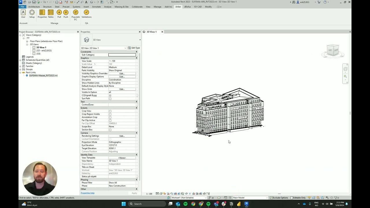 Matching Location in Revit with Anker