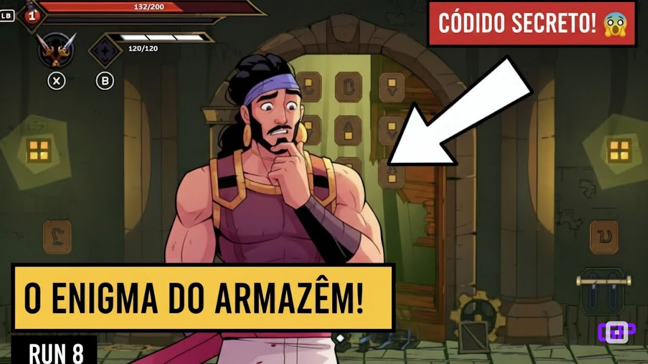 CÓDIGO SECRETO! 🤯 THE ROGUE: PRINCE OF PERSIA - Run 8 - O Enigma do Armazém