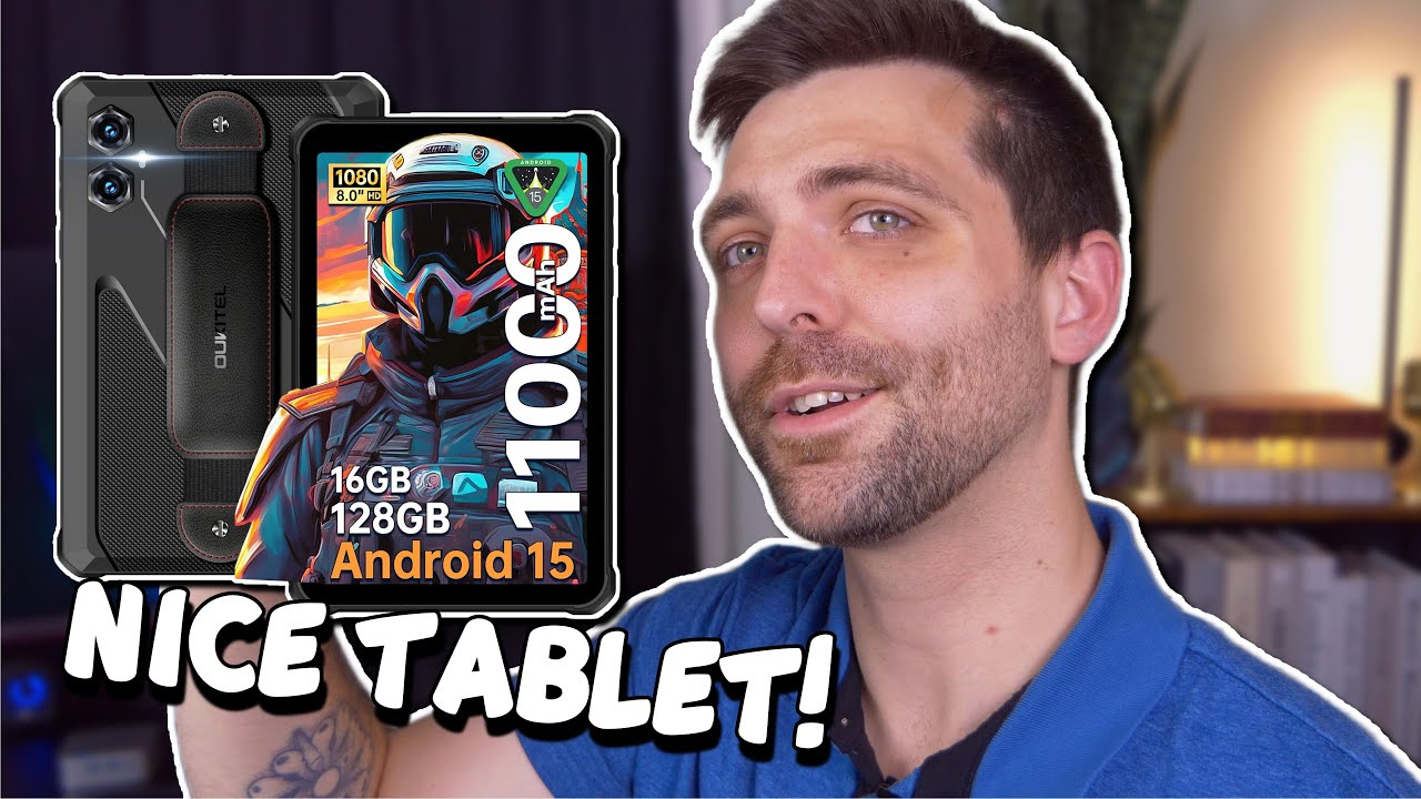 Crazy WATERPROOF Android Tablet | OUKITEL RT3 Plus | LONG Battery Life!