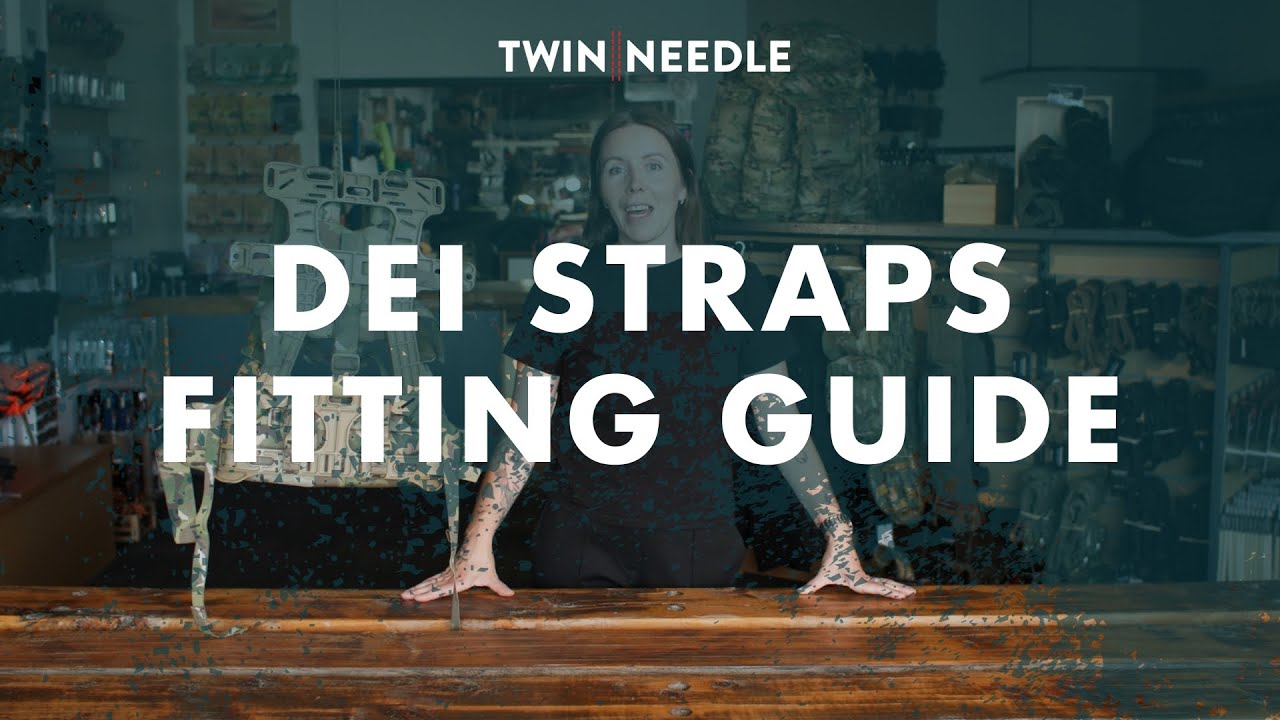 TwinNeedle – DEI Straps | Fitting Guide for 1606MC Frame