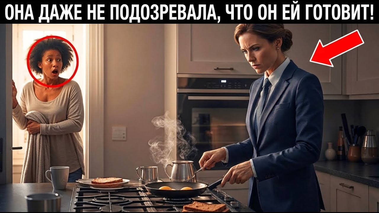 Чернокожая мать-одиночка проснулась и увидела CEO за завтраком — его слова её заморозили.