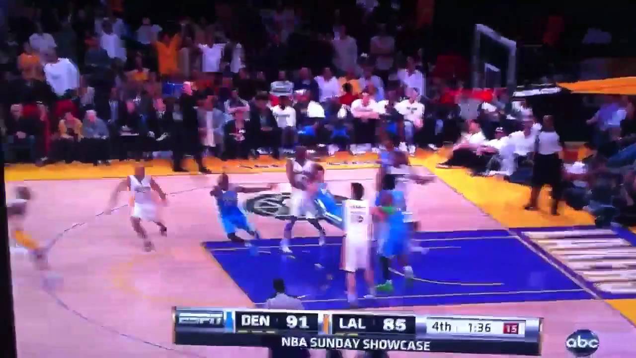 Worst brick in NBA history by Kobe
