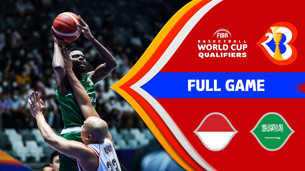 🇮🇩 INA - 🇸🇦 KSA | Basketball Full Game - #FIBAWC 2023 Qualifiers