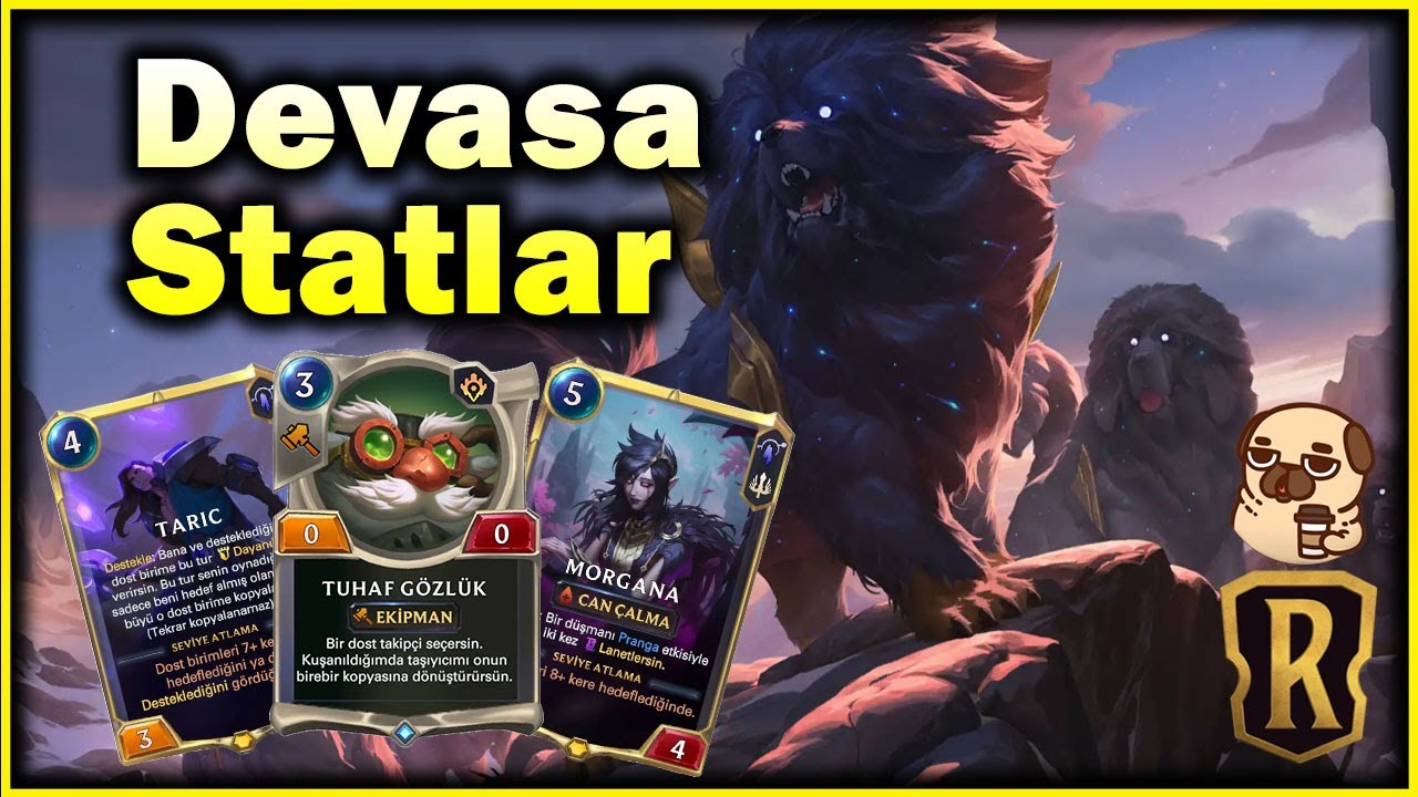 Taric ve Morgana'lı Feza Tazı Destesi Fena İyi...| Legends Of Runeterra (Ebedi)
