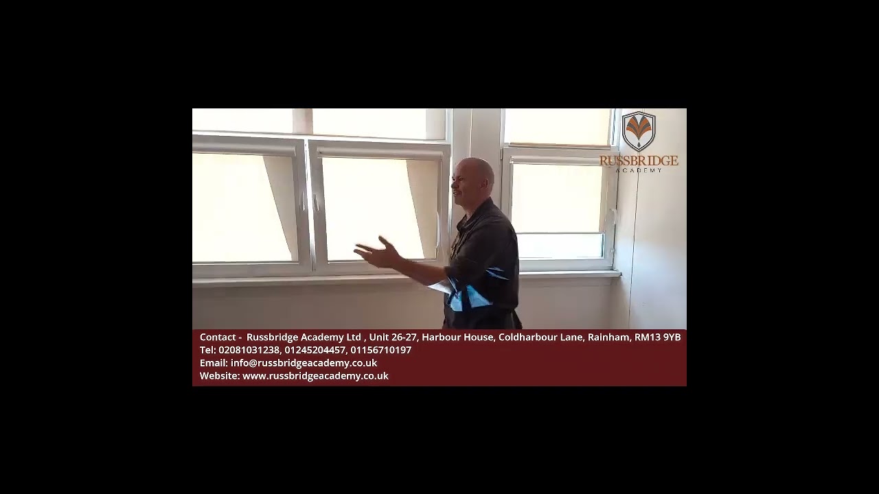 Level 3 SIA Trainer Conflict Management Training Course presentation delivered by Marcel