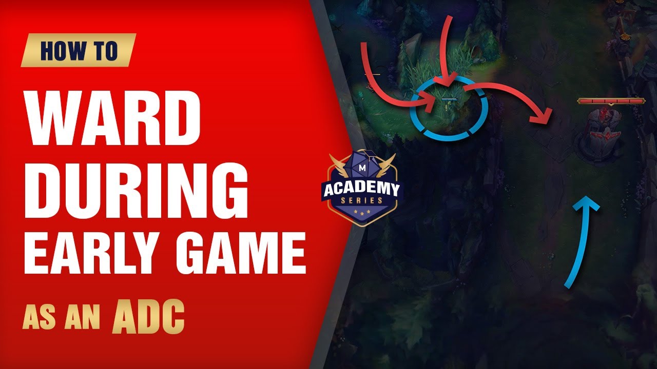 How to Ward During Early Game as an ADC (LoL Mobalytics Academy Series)