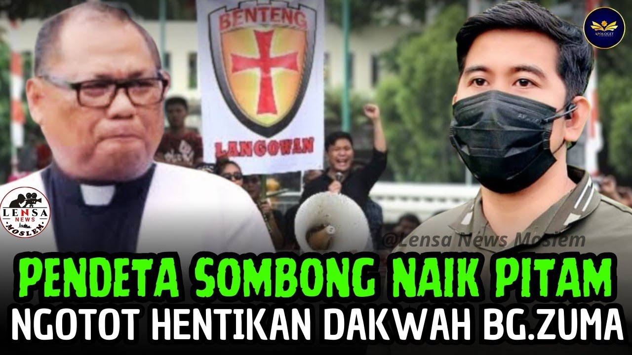 NGOTOT HENTIKAN DAKWAH BANG ZUMA ‼️ PENDETA SOMBONG DIBUAT NAIK PITAM