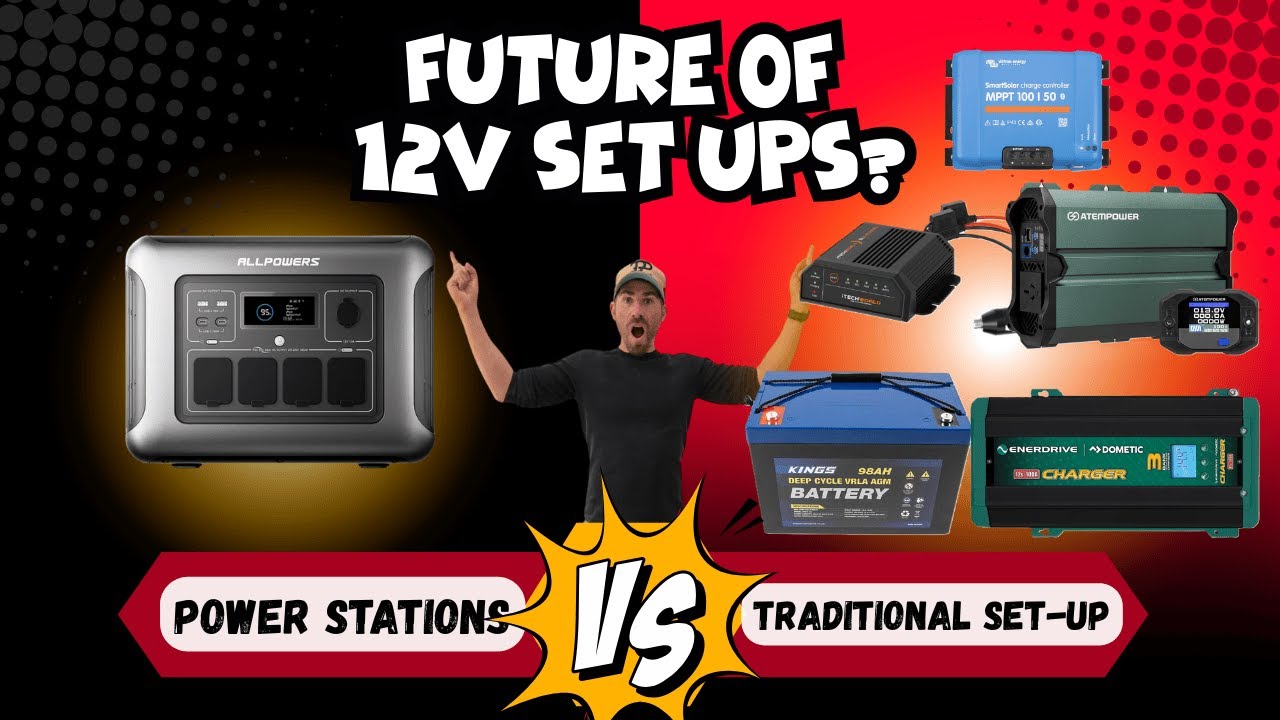 🔋 &ldquo;Portable Power Stations vs 12V Systems 🚨 The TRUTH You NEED To Know!