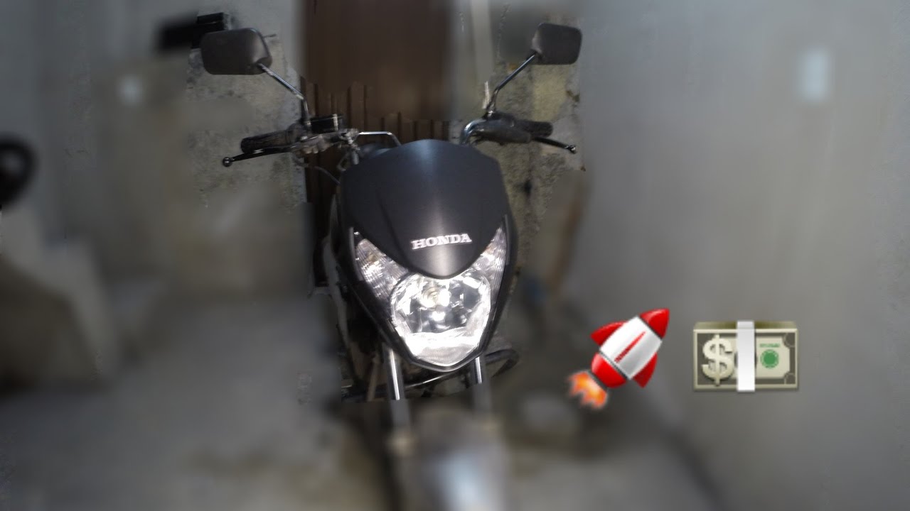 Troquei a frente da titan mix ficou top