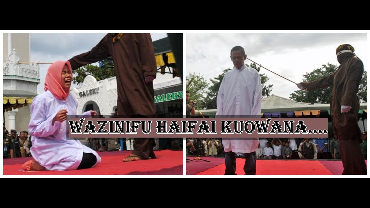 WAWILI WALIOFANYA ZINAA HAWAFAI KUOANA KISHERIA...? / NDOA YAO INAKUBALIKA KISHERIA...?