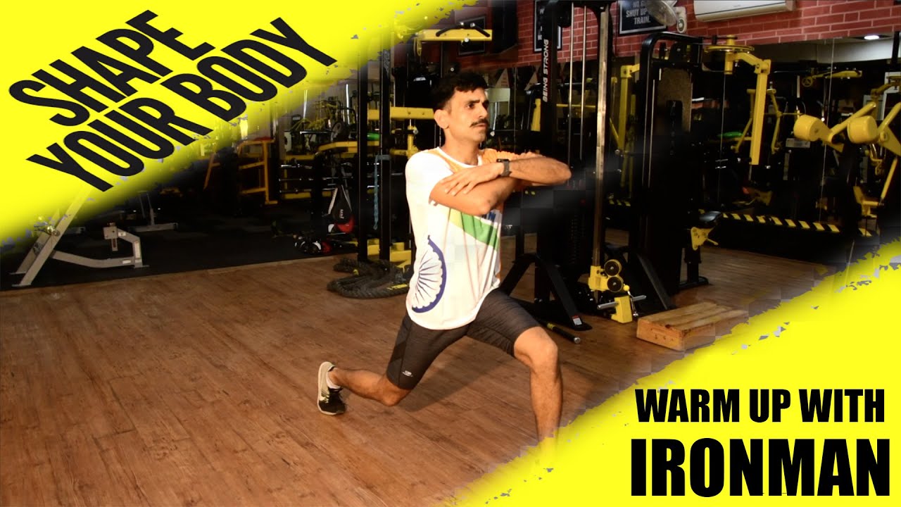 5 minute FULL BODY Warm Up before Workout | Ironmen Academy