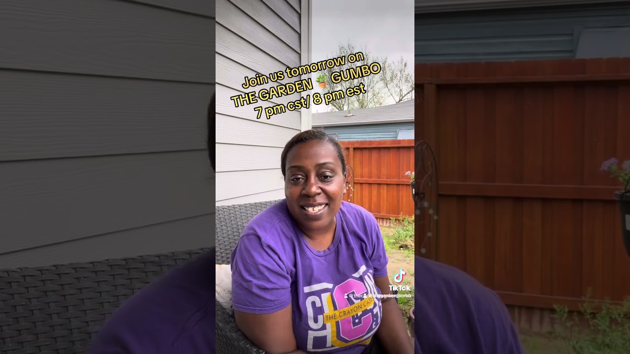 Women Month check in w/ The Chocolate Green Thumb on theGardenGumbo show 3-18-24 #thegardengumboshow