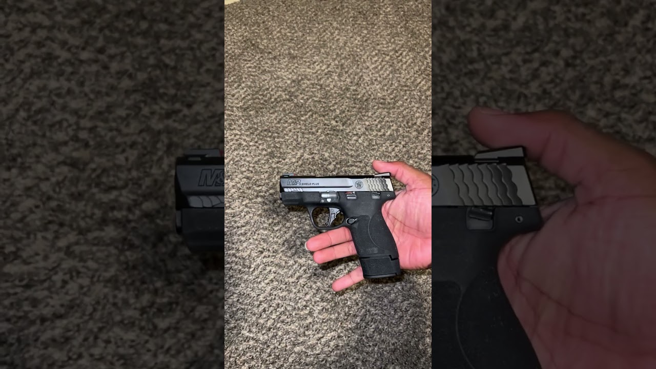 Shield Plus EDC vs Glock 43x👀 #shorts #shieldplus #edc
