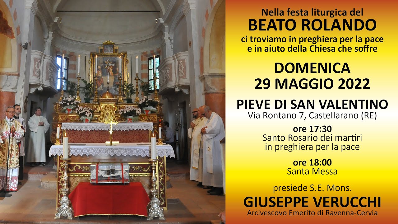 Festa liturgica del Beato Rolando Rivi Martire - 29 maggio 2022