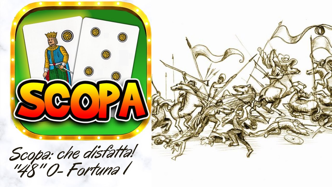 Shah Mat- Scopa: ''Esempi pratici del metodo di calcolo chiamato '48' '' Che disfatta!