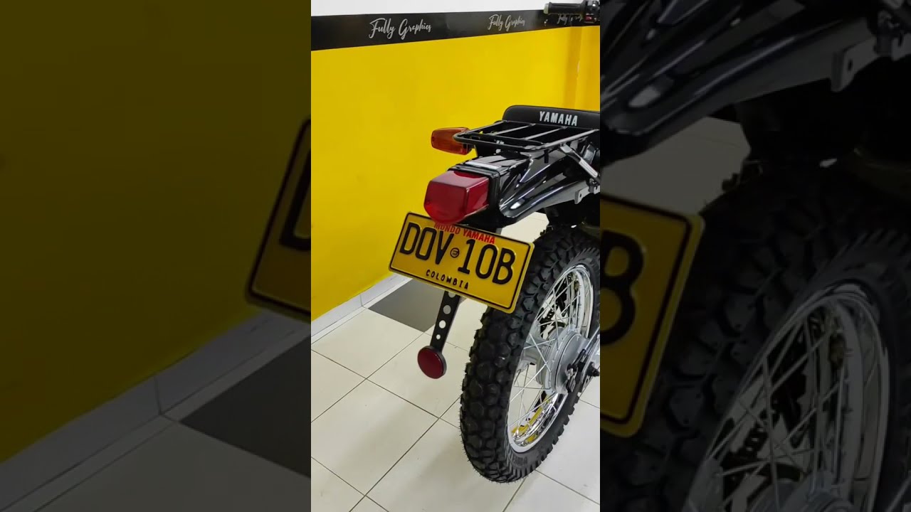 Yamaha Dt 125 Rojo-Negro Original