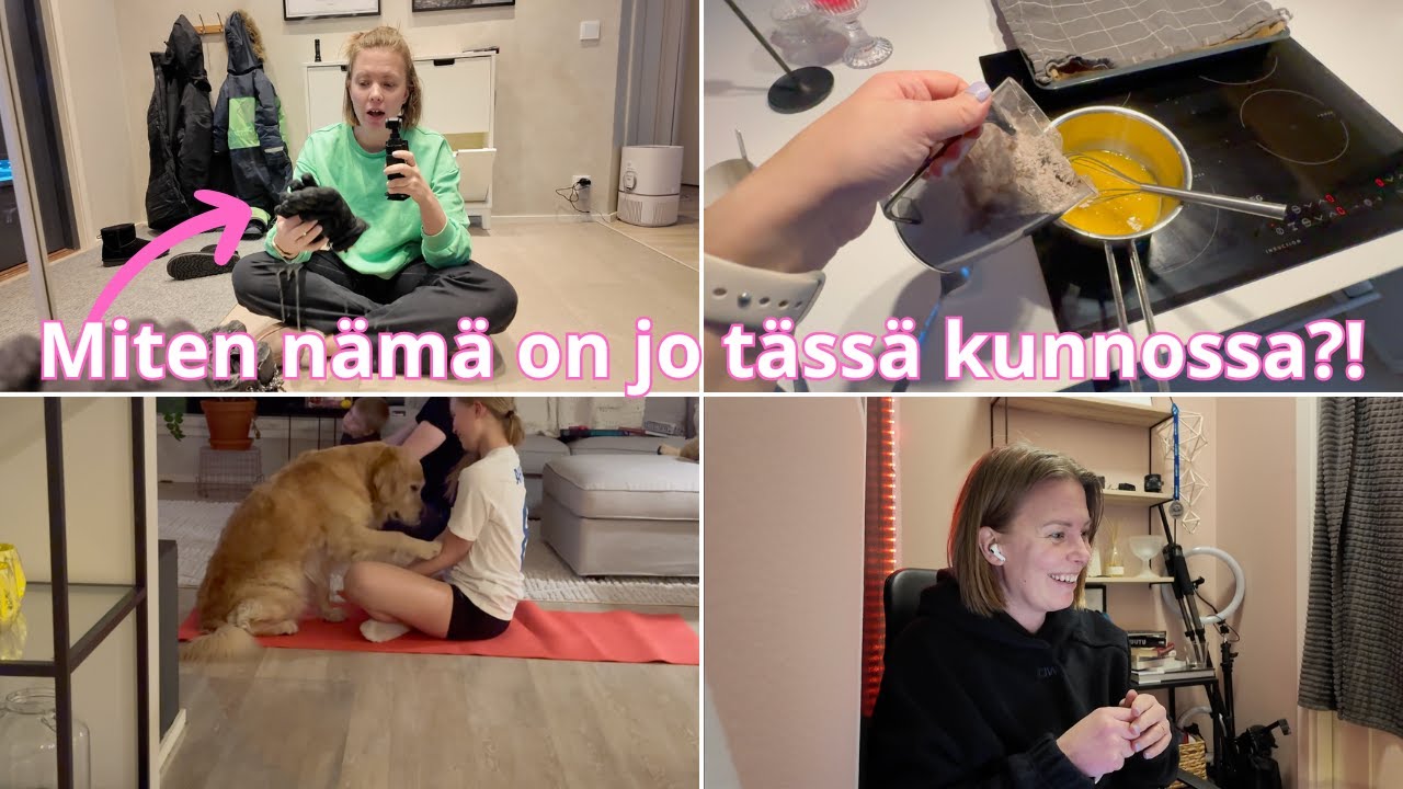 Sano rohkeasti kyllä asioille | Viikonloppu vlogi