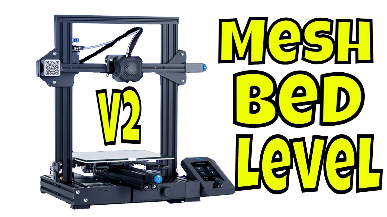 Creality Ender 3 V2 — выравнивание сетчатой ​​кровати
