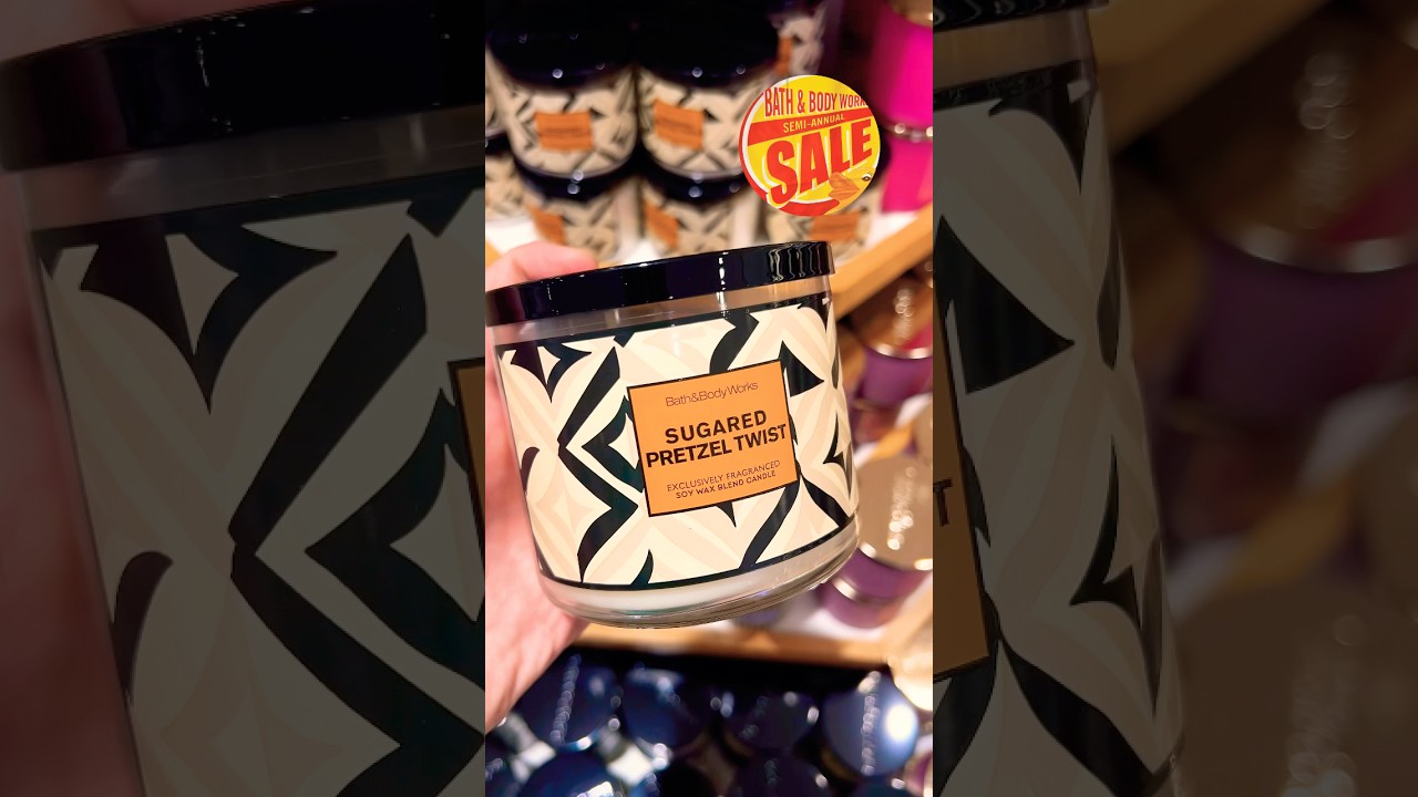 @bathandbodyworks 2025 Summer SAS Candles!! #bathandbodyworks #sas #semiannualsale #candles #fyp