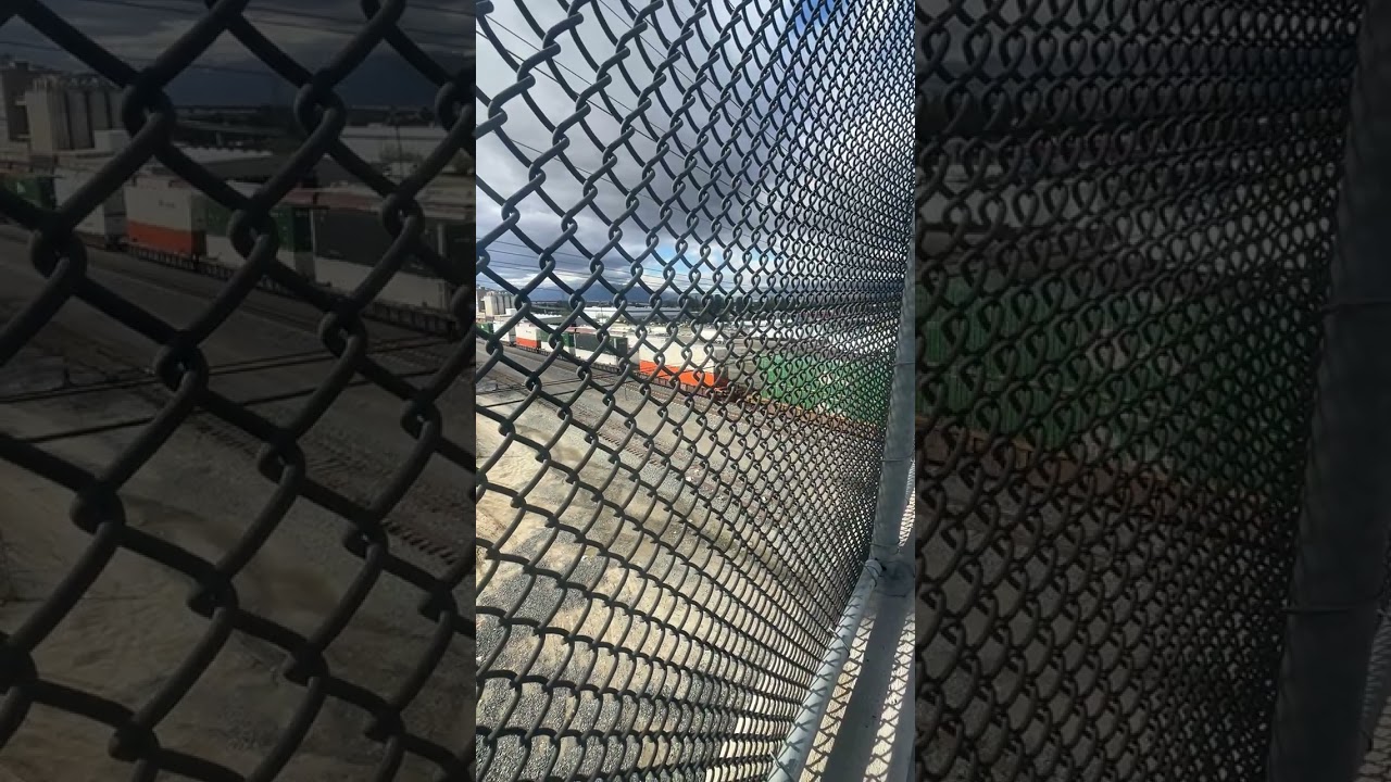 2/18/2026: UP 7850, 2573, 5896, 3034, 6216 led WB Double Stack Train through East Colton Heights, CA